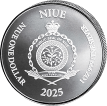 1 Unze Silber Lady Justice 2025 (Auflage: 50.000)