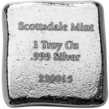 1 Unze Silberbarren Scottsdale Löwe
