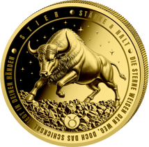 1/200 Unze Gold Sternzeichen Stier 2026 (Auflage: 5.000 | Polierte Platte)
