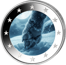 2 Euro Wolf (Auflage: 500)