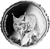 1 Unze Silber Luchs 2026 (Auflage: 1.000 | Polierte Platte)