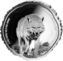 1 Unze Silber Wolf 2026 (Auflage: 1.000 | Polierte Platte)