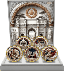 Römisches Reich Silber Set 2026 (Auflage: 50 | teilvergoldet)