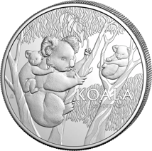 1 Unze Silber RAM Koala 2026 (Auflage: 25.000)