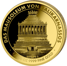 1/200 Unze Gold Weltwunder Mausoleum von Halikarnassos 2026 (Auflage: 2.000 | Polierte Platte)