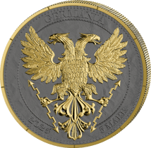 1 Unze Silber Yggdrasil 2025 (Auflage: 300 | teilvergoldet | Ruthenium)