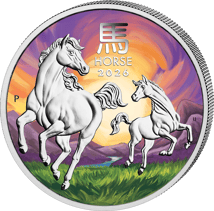 1 Unze Silber Lunar III Pferd ANDA 2026 (Auflage 3.000)