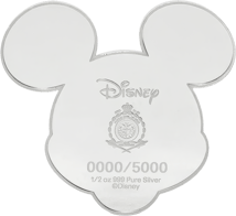 1/2 Unze Silber Disney Iconic Expressions Mickey Mouse 2026 (Auflage: 5.000 | Polierte Platte)