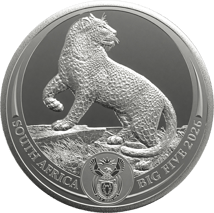 1 Unze Silber Big Five III Leopard 2026 (Auflage: 15.000 | 4. Motiv | im Blister)
