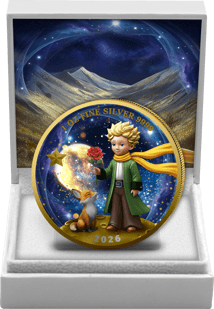 1 Unze Silber Kleiner Prinz 2026 (Auflage: 100 | Polierte Platte)