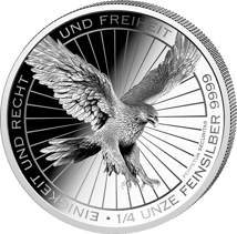 1/4 Unze Silber Deutscher Adler 2026