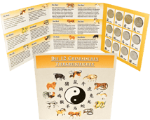 12 Chinesische Tierkreiszeichen Set