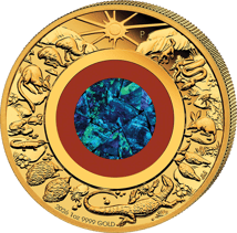 1 Unze Gold Wonders of Australia The Outback 2026 (Auflage: 200 | Opal | Polierte Platte)