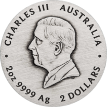 2 Unze Silber Lunar III Pferd 2026 (Auflage: 1.888  | Antik Finish)