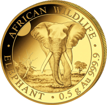 Gold African Wildlife Set 2025 (Auflage: 1.000 | 3 x 0,5 g | Polierte Platte)