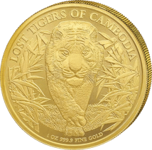 1 Unze Gold Kambodscha Lost Tigers 2026 (Auflage: 100)