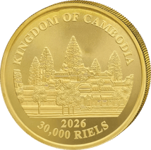 1 Unze Gold Kambodscha Lost Tigers 2026 (Auflage: 100)