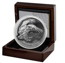 5 Unze Silber Odyssey of the Sky Bateleur Eagle 2025 (Auflage: 500 | Polierte Platte)