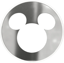 1/2 Unze Silber Disney Iconic Silhouettes Mickey Mouse 2026 (Auflage: 5.000 | Polierte Platte)