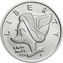 3 g Silber Disney Dagobert Duck Lucky Nummer 1 Dime 2026 (Auflage: 5.000 | Polierte Platte)