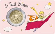 2 Euro 80 Jahre Kleiner Prinz Buch 2026 (Auflage: 75.000)