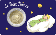 2 Euro 80 Jahre Kleiner Prinz Wolke 2026 (Auflage: 75.000)