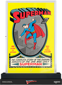 1 Unze Silber Superman Sommer 1939 Nummer 1 2026 (Auflage: 1.000 | Polierte Platte)