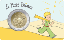 2 Euro 80 Jahre Kleiner Prinz Wüste 2026 (Auflage: 75.000)