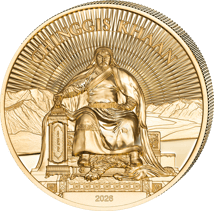 1 Unze Gold Chinggis Khaan 2026 (Auflage: 100 | Polierte Platte)