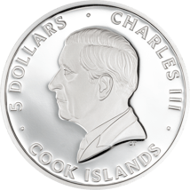 1 Unze Silber Bionics Orchid 2026 (Auflage: 999 | Polierte Platte)