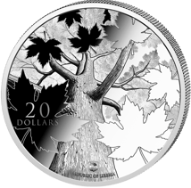 1 Unze Silber Triple Maple Leaf 2026 (Auflage: 5.000 | Polierte Platte)