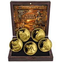Australien Wildlife Gold Set 2026 (Auflage: 250 | Polierte Platte)