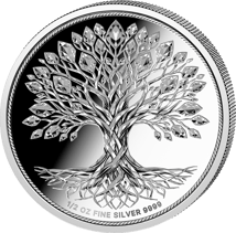 1/2 Unze Silber Mystischer Lebensbaum 2026 (Auflage: 5.000 | Polierte Platte)