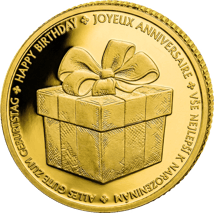 0,5g Gold Präsentmünze (Polierte Platte)