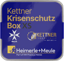 Kettner Krisenschutz Box XS (Malta Münzbarren)
