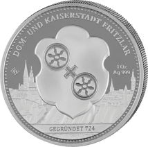 1 Unze Silber Rathaus Fritzlar 2026 (Auflage: 200)