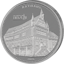 1 Unze Silber Rathaus Fritzlar 2026 (Auflage: 200)