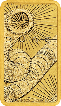 1 g Goldbarren Dune 2026 (Auflage: 5.000)