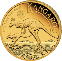 1/4 Unze Gold Känguru Nugget 2026 (Auflage: 500 | Polierte Platte)