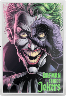 1 Unze Silber Batman Three Jokers The Comedian 2026 (Auflage: 1.000 | Polierte Platte)