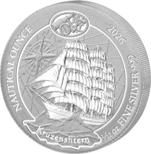 1/12 Unze Silber Ruanda Nautical Serie - Kruzenshtern 2026