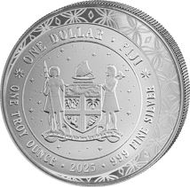 1 Unze Silber Fiji Unicorn Blossom 2025 (Auflage: 3.000)
