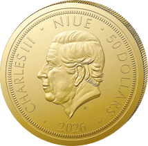 1 Unze Gold Tschechischer Löwe 2026 (Auflage: 1.500)