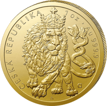 1 Unze Gold Tschechischer Löwe 2026 (Auflage: 1.500)