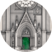 3 Unze Silber Tiffany Art Portale Mailand und Prag 2026 (Auflage: 555 | Antik Finish)