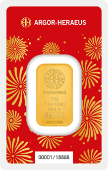 10g Gold Argor Heraeus Jahr des Pferdes 2026 (Auflage: 18.888)
