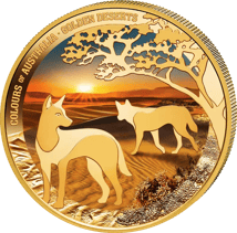 1 Unze Gold Australien Goldene Wüste 2026 (Auflage: 99 | Polierte Platte)