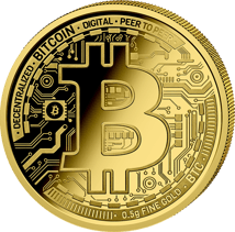 0,5g Gold Bitcoin 2026 (Auflage: 5.000 | Polierte Platte)
