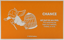 1 Unze Silber Monopoly Get Out of Jail Free Card 2026 (Auflage: 1.000 | Antik Finish)