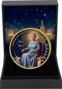 1 Unze Silber 100. Geburtstag Queen Elizabeth II. 2026 (Auflage: 100 | teilvergoldet)